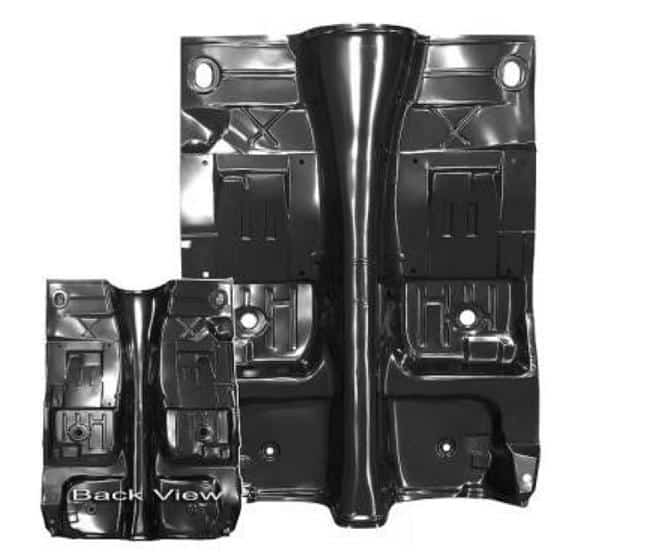 Floor pan: 70-73F Main bare floor skin